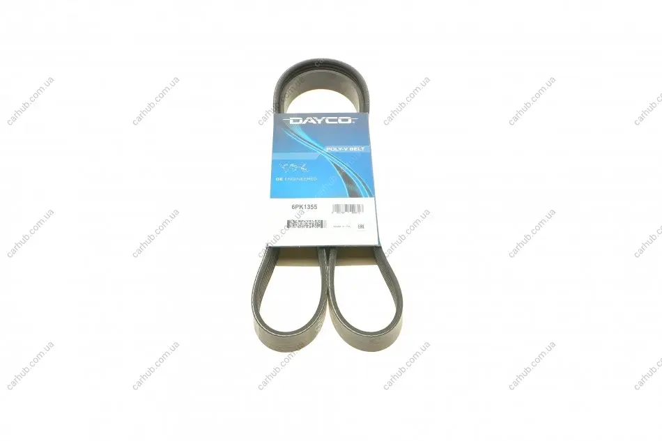 Ремінь генератора Citroen Berlingo/Jumpy/Peugeot Expert/Partner 1.6HDI DAYCO 6PK1355 (фото 1)