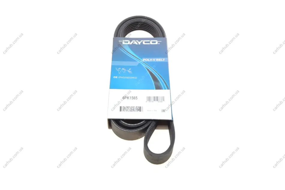 Ремінь генератора Citroen Berlingo/Peugeot Bipper/Partner (6PK1560/1565) DAYCO 6PK1565 (фото 1)