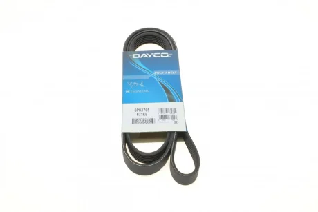 Ремінь генератора Citroen Jumper 1.9TD 94-02 (ALT,PS,AC) DAYCO 6PK1705
