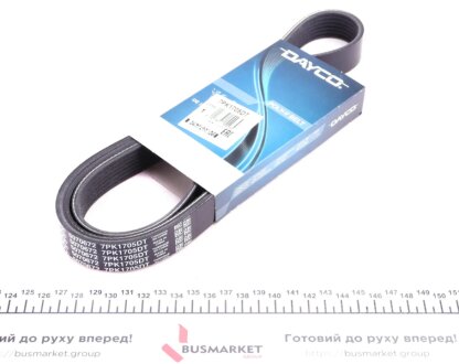 Ремінь генератора Renault Megane III/Scenic II 2.0dCi 05-16 DAYCO 7PK1705DT