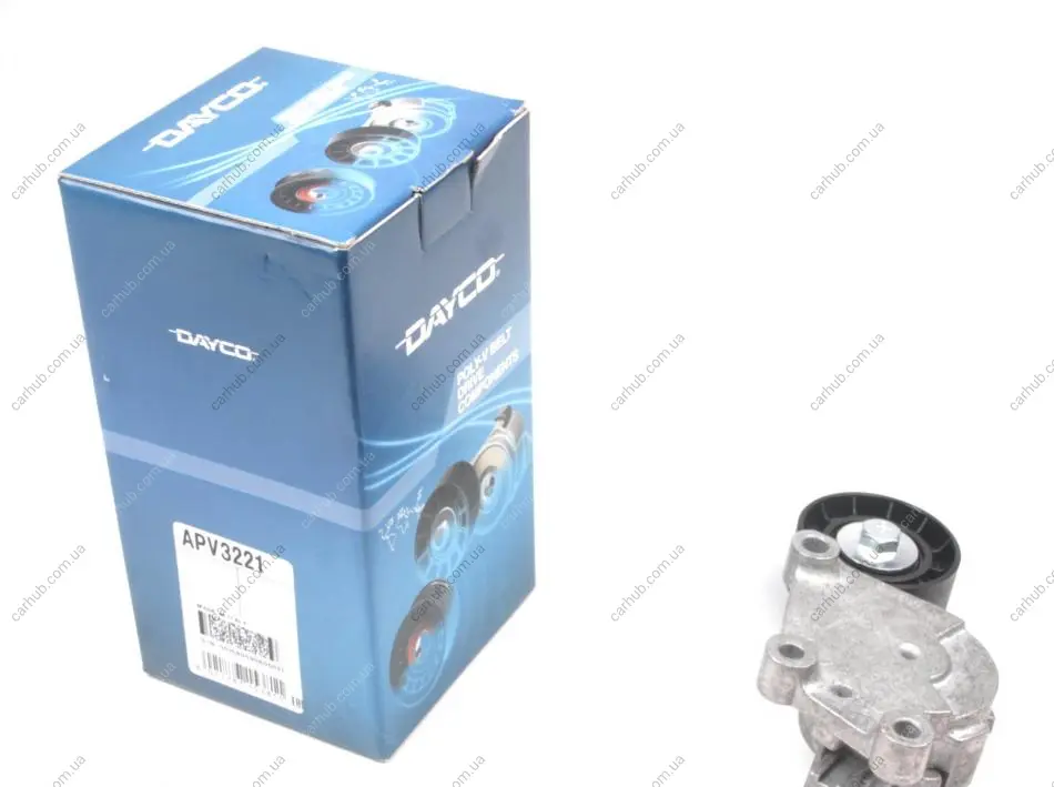 Натяжник ременя генератора Citroen Berlingo/C4/C5/Peugeot Partner/308/508 1.6 HDi 08- DAYCO APV3221 (фото 1)