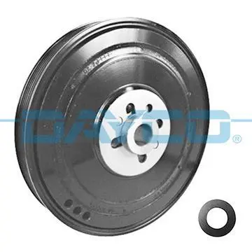 Шків колінвалу VW LT/T4 2.5TDI 90-06 DAYCO DPV1077 (фото 1)