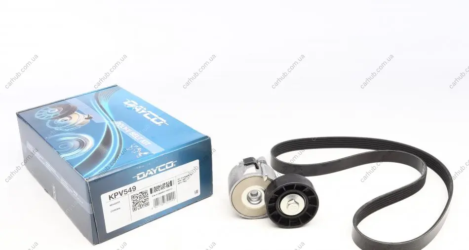 Комплект ременя генератора Citroen Jumper/Peugeot Boxer 3.0D 06- DAYCO KPV549 (фото 1)