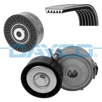Комплект ременя генератора Citroen C-Crosser/Peugeot 4007 2.2D 07- DAYCO KPV621