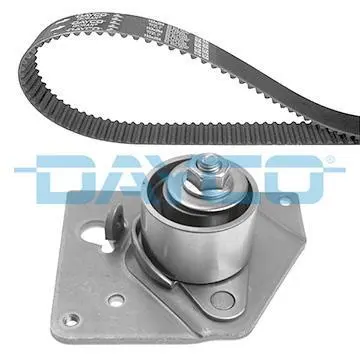 Комплект ГРМ (ремінь + ролик) VOLVO S40 I, V40 MITSUBISHI CARISMA, SPACE STAR NISSAN INTERSTAR, PRIMASTAR OPEL MOVANO A, VIVARO A RENAULT ESPACE IV, LAGUNA I, LAGUNA II, MASTER II 1.9D 12.97- DAYCO KTB465 (фото 1)
