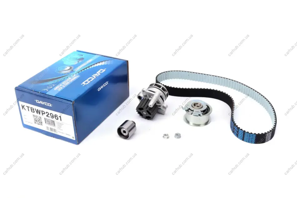 Комплект ГРМ + помпа VW Caddy III 07-10-/Golf IV/V 00-11/Passat 1.9T/2.0 TDI 00-09 DAYCO KTBWP2961 (фото 1)