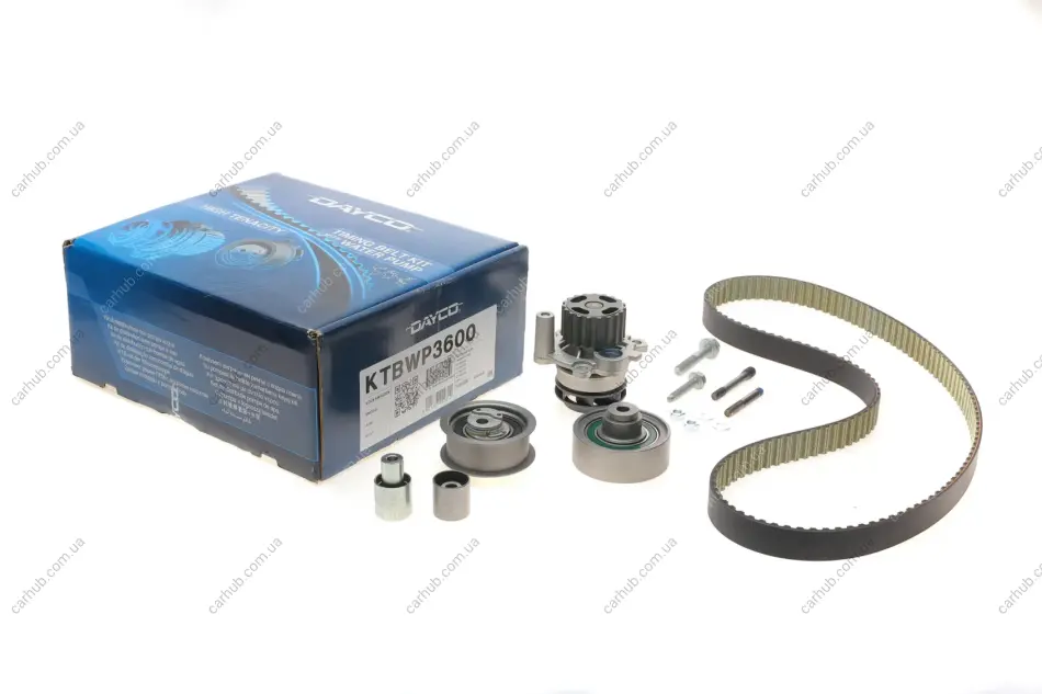 Комплект ГРМ + помпа VW Caddy II 1.9TDi 95-04 DAYCO KTBWP3600 (фото 1)