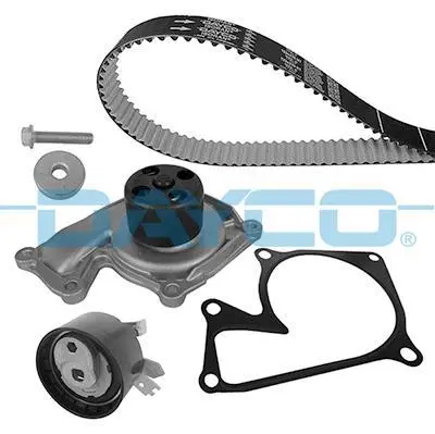 Комплект ГРМ (+ помпа) Renault Dokker/Kangoo 1.5 dCi 12- DAYCO KTBWP8860 (фото 1)