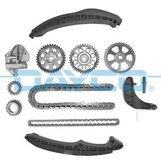 Комплект ГРМ (ланцюг + шестерня) SEAT CORDOBA, IBIZA IV, IBIZA IV SC, IBIZA IV ST, TOLEDO IV SKODA FABIA II, RAPID, ROOMSTER, ROOMSTER PRAKTIK VW POLO IV, POLO V 1.2/1.2LPG 05.06-06.15 DAYCO KTC1063