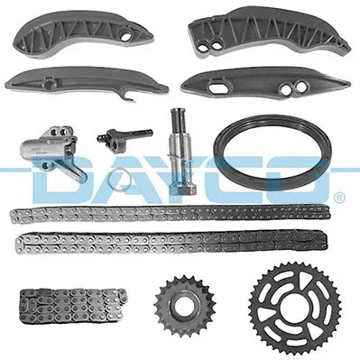 Ланцюг приводу ГРМ (к-кт) BMW 3 (E93/F30)/X3 (F25)/X5 (F15) 06-18 (z=86/70) (N47/B47) DAYCO KTC1100 (фото 1)