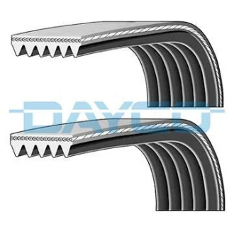 Комплект ременя генератора Ford Fiesta/Fusion 1.25-1.6 01-12 (5PK690EE + 6PK1019EE) DAYCO PVE003