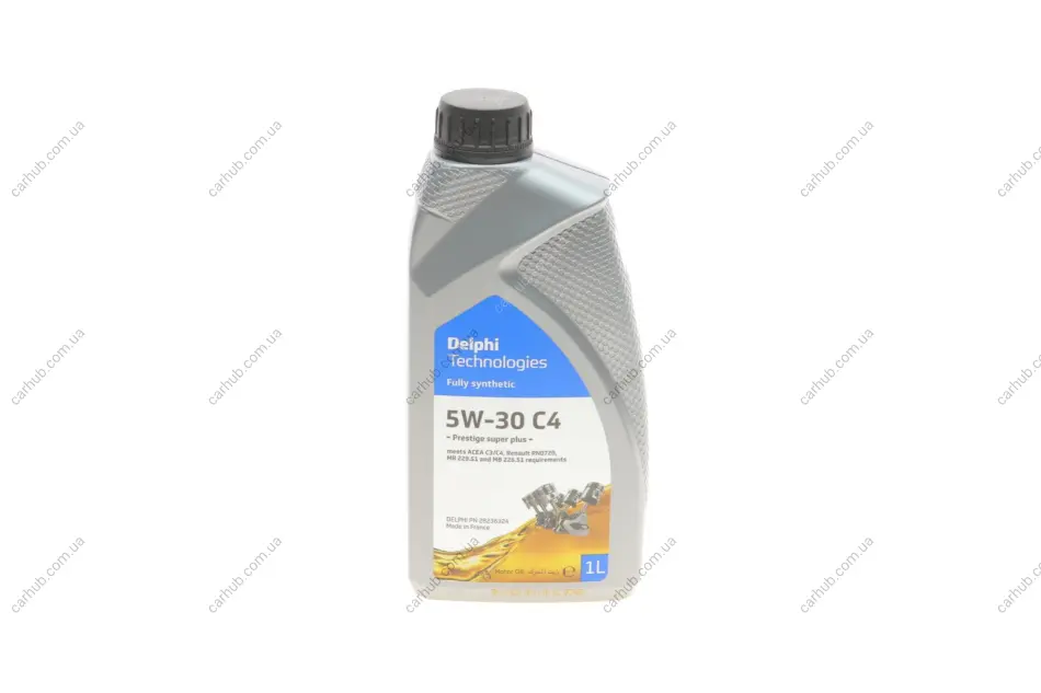Олива 5W30 Prestige Super Plus C4 (1L) (RN0720/MB 229.51/MB226.51) DELPHI Delphi 28236324 (фото 1)