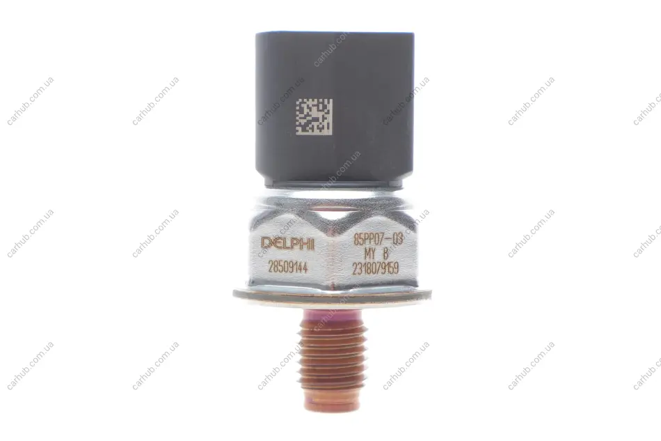 Датчик тиску палива MB C-class (W204)/E-class (W211) 2.2D 06-09 OM646 DELPHI Delphi 28509144-12B1 (фото 1)