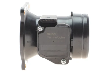 Витратомір повітря (4 pin, модуль) AUDI A3, A4 B5, A4 B6, A4 B7, Q5 SEAT CORDOBA, EXEO, EXEO ST, LEON, TOLEDO II SKODA OCTAVIA I, SUPERB I VW BORA, BORA I, CALIFORNIA T4 CAMPER 1.6-3.2 11.94-12.12 Delphi AF10299-12B1