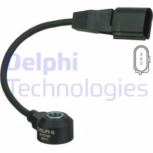 Датчик детонації AUDI A3 SEAT CORDOBA, IBIZA III, LEON, TOLEDO II SKODA FABIA I, FABIA I PRAKTIK VW POLO IV 1.2/1.8 09.96-03.08 Delphi AS10190