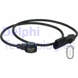 Датчик детонації AUDI A4 B5, A4 B6, A4 B7, A6 C5 SEAT EXEO, EXEO ST SKODA SUPERB I VW PASSAT B5.5 1.6/1.8/2.0 01.95-09.10 Delphi AS10207 (фото 1)