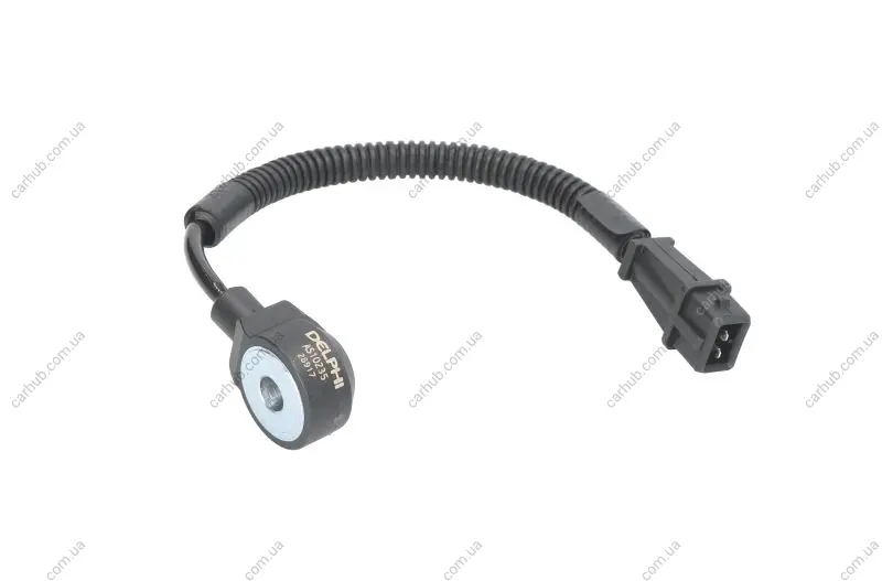 Датчик детонації HYUNDAI COUPE II, ELANTRA III, MATRIX, TRAJET, TUCSON KIA CARENS I, CERATO I, SPORTAGE II 1.8/2.0/2.0LPG 03.00-01.12 Delphi AS10235 (фото 1)