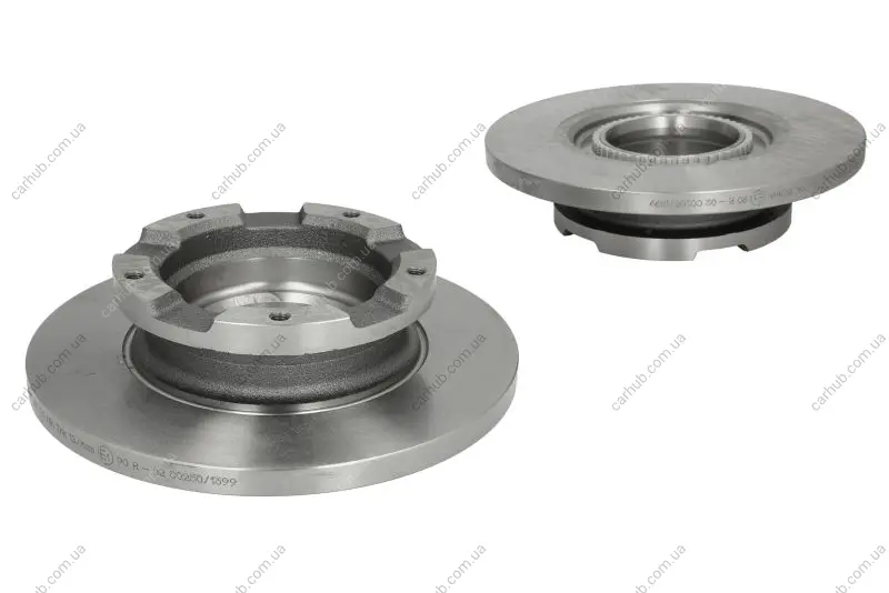 Комплект гальмівних дисків (2 шт) задн лів/прав VOLVO S60 II, S80 II, V60 I FORD TRANSIT, TRANSIT TOURNEO 2.0D-3.2D 03.06-12.14 Delphi BG4008 (фото 1)