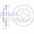 Комплект гальмівних дисків (2 шт) задн лів/прав FORD FIESTA VII 1.0-1.5D 05.17- Delphi BG4954C (фото 1)