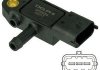 Датчик тиску вихлопних газів Opel Astra H/Corsa D 1.7-1.9CDTI 05- Delphi DPS00009 (фото 1)