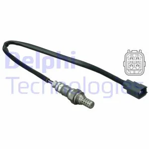 Лямбда-зонд (кількість дротів 4, 492мм) LEXUS ES, GS, GX, IS I, IS SPORTCROSS, LS, SC TOYOTA AVENSIS, CAMRY, CELICA, COROLLA, COROLLA VERSO, IST, PORTE I, PREMIO, WISH, YARIS 1.3-4.6 08.97- Delphi ES20157-12B1