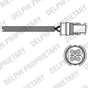 Фото датчик кисню Delphi ES20313-12B1 Датчик кисню Delphi ES20313-12B1
