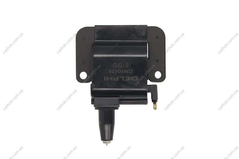 Котушка запалювання HONDA ACCORD V, ACCORD VI, CIVIC V, CIVIC VI, ODYSSEY, SHUTTLE ROVER 400, 400 II, 600 I 1.4-2.3 04.90-06.04 Delphi GN10171-12B1 (фото 1)