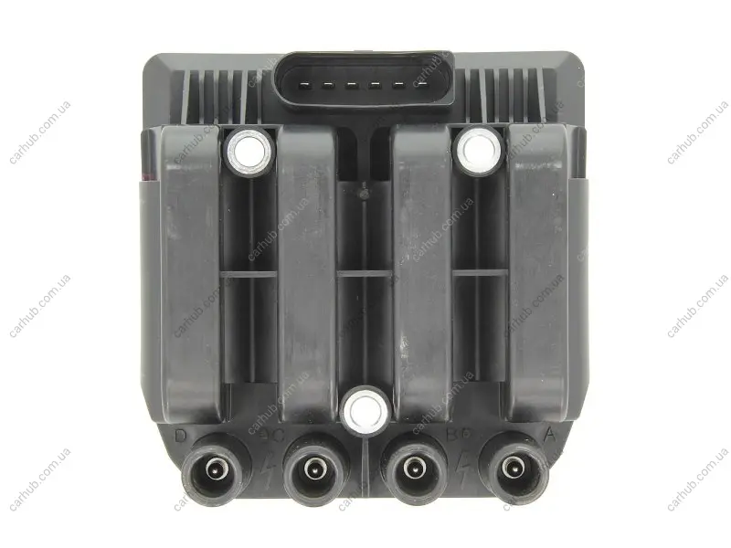 Котушка запалювання SKODA OCTAVIA I VW BORA, BORA I, CADDY III, GOLF IV, JETTA IV, NEW BEETLE, TOURAN 2.0/2.0CNG/2.3 01.98-12.17 Delphi GN10383-12B1 (фото 1)
