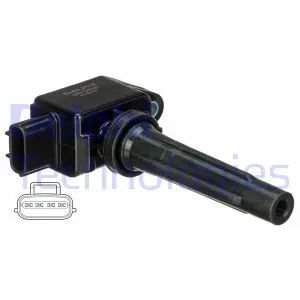 Котушка запалювання MAZDA 2, 3, 6, CX-3, CX-30, CX-5, CX-9, MX-5 IV, MX-5 RF TARGA 1.5-2.5H 12.08- Delphi GN10625-12B1 (фото 1)
