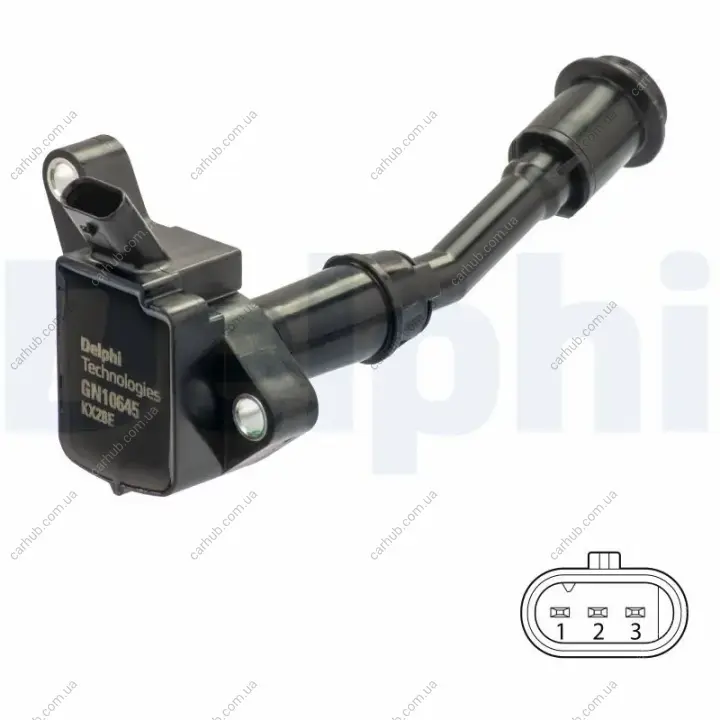 Котушка запалювання Ford Focus 1.5Ecoboost 14- Delphi GN10645-12B1 (фото 1)