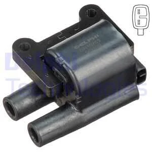 Котушка запалювання HYUNDAI ATOS, GETZ KIA PICANTO I 1.0-1.1LPG 09.02-09.11 Delphi GN10703-12B1