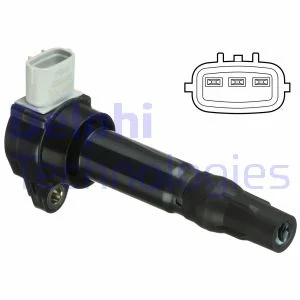 Котушка запалювання MITSUBISHI ASX, COLT VI, LANCER VIII 1.1-1.6LPG 06.04- Delphi GN10793-12B1