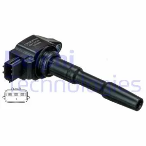 Котушка запалювання Renault Megane/Kangoo 1.2TCe 12- DELPHI Delphi GN10798-12B1 (фото 1)