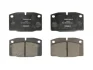 Комплект гальмівних колодок передн, LOTUS ELAN OPEL ASCONA B, ASCONA C, ASTRA F, ASTRA F CLASSIC, ASTRA G, CALIBRA A, COMBO, CORSA A, CORSA A TR, CORSA B, KADETT D, KADETT E 1.0-2.6 09.75-01.05 Delphi LP0415 (фото 1)
