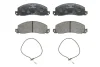 Комплект гальмівних колодок передн, OPEL ARENA RENAULT TRAFIC ASTON MARTIN DB7 VOLANTE 1.4-3.2 03.80-12.01 Delphi LP0504 (фото 1)
