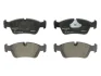 Комплект гальмівних колодок передн, BMW 3 (E36), 3 (E46), Z3 (E36), Z4 (E85) 1.6-3.0 09.90-02.09 Delphi LP0710 (фото 1)