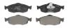 Комплект гальмівних колодок передн, FORD COUGAR, MONDEO I, MONDEO II, SCORPIO I, SCORPIO II 1.6-2.9 04.85-12.01 Delphi LP0782 (фото 1)