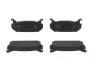 Комплект гальмівних колодок задн, FORD USA PROBE I, PROBE II MAZDA 626 III, 626 IV, MX-6, XEDOS 6 1.6-3.0 11.87-10.99 Delphi LP0802 (фото 1)