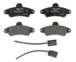 Комплект гальмівних колодок задн, FORD COUGAR, MONDEO I, MONDEO II 1.6-2.5 01.93-12.01 Delphi LP0853 (фото 1)