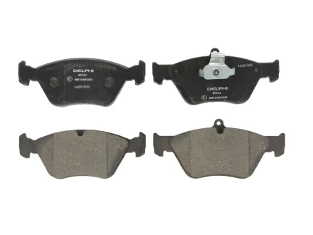 Комплект гальмівних колодок передн, OPEL CALIBRA A, KADETT C, OMEGA B, VECTRA A SAAB 900 II 1.0-2.5D 01.74-07.03 Delphi LP0873