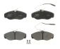 Комплект гальмівних колодок передн, CITROEN JUMPER I, JUMPER II FIAT DUCATO PEUGEOT BOXER 1.9D-2.8D 03.89-06.06 Delphi LP0877 (фото 1)