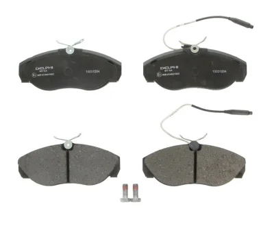 Комплект гальмівних колодок передн, CITROEN JUMPER I, JUMPER II FIAT DUCATO PEUGEOT BOXER 1.9D-2.8D 03.89-06.06 Delphi LP0877