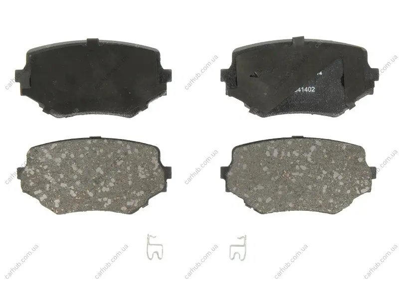 Комплект гальмівних колодок передн, SUZUKI GRAND VITARA I, GRAND VITARA II, VITARA, XL-7 1.6-2.7 12.94- Delphi LP1015 (фото 1)
