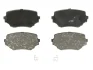 Комплект гальмівних колодок передн, SUZUKI GRAND VITARA I, GRAND VITARA II, VITARA, XL-7 1.6-2.7 12.94- Delphi LP1015 (фото 1)