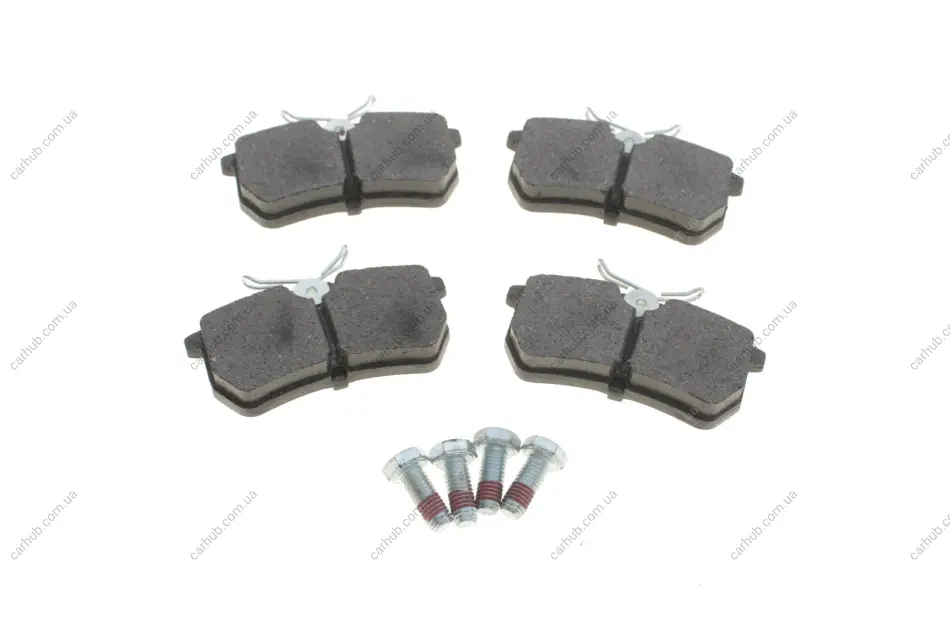 Комплект гальмівних колодок задн, FORD FIESTA V, FIESTA VI, FOCUS I, PUMA FORD USA FOCUS, FOCUS ZX3, FOCUS ZX5 1.25-2.0 08.98-04.17 Delphi LP1316 (фото 1)