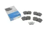 Комплект гальмівних колодок задн, FORD FIESTA V, FIESTA VI, FOCUS I, PUMA FORD USA FOCUS, FOCUS ZX3, FOCUS ZX5 1.25-2.0 08.98-04.17 Delphi LP1316 (фото 3)