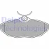 Комплект гальмівних колодок задн, DODGE VIPER JAGUAR S-TYPE II, XJ, X-TYPE I 2.2D-8.0 10.97-12.09 Delphi LP1505 (фото 1)