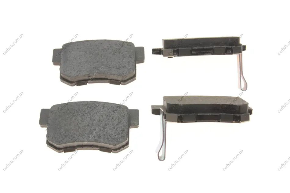 Комплект гальмівних колодок задн, ACURA LEGEND, LEGEND II, RL, RSX, TL, TSX FIAT SEDICI GREAT WALL HOVER H6 HONDA ACCORD IV, ACCORD V, ACCORD VI, ACCORD VII, CITY V, CIVIC IX 1.2-3.5 08.86- Delphi LP1507 (фото 1)