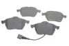 Комплект гальмівних колодок передн, AUDI A3, A4 B5, TT SEAT IBIZA III, LEON, TOLEDO II SKODA OCTAVIA I VW BORA, BORA I, GOLF III, GOLF IV, NEW BEETLE, PASSAT B3/B4 1.4-3.2 10.91-12.13 Delphi LP1525 (фото 1)