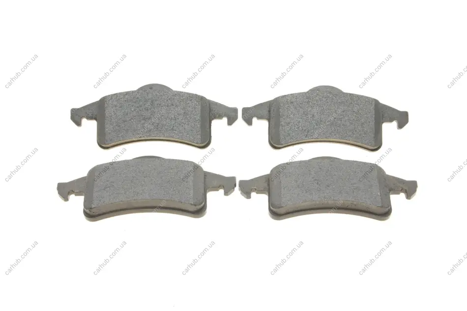 Комплект гальмівних колодок задн, JEEP CHEROKEE, GRAND CHEROKEE I, GRAND CHEROKEE II 2.5-4.7 01.88-09.05 Delphi LP1558 (фото 1)